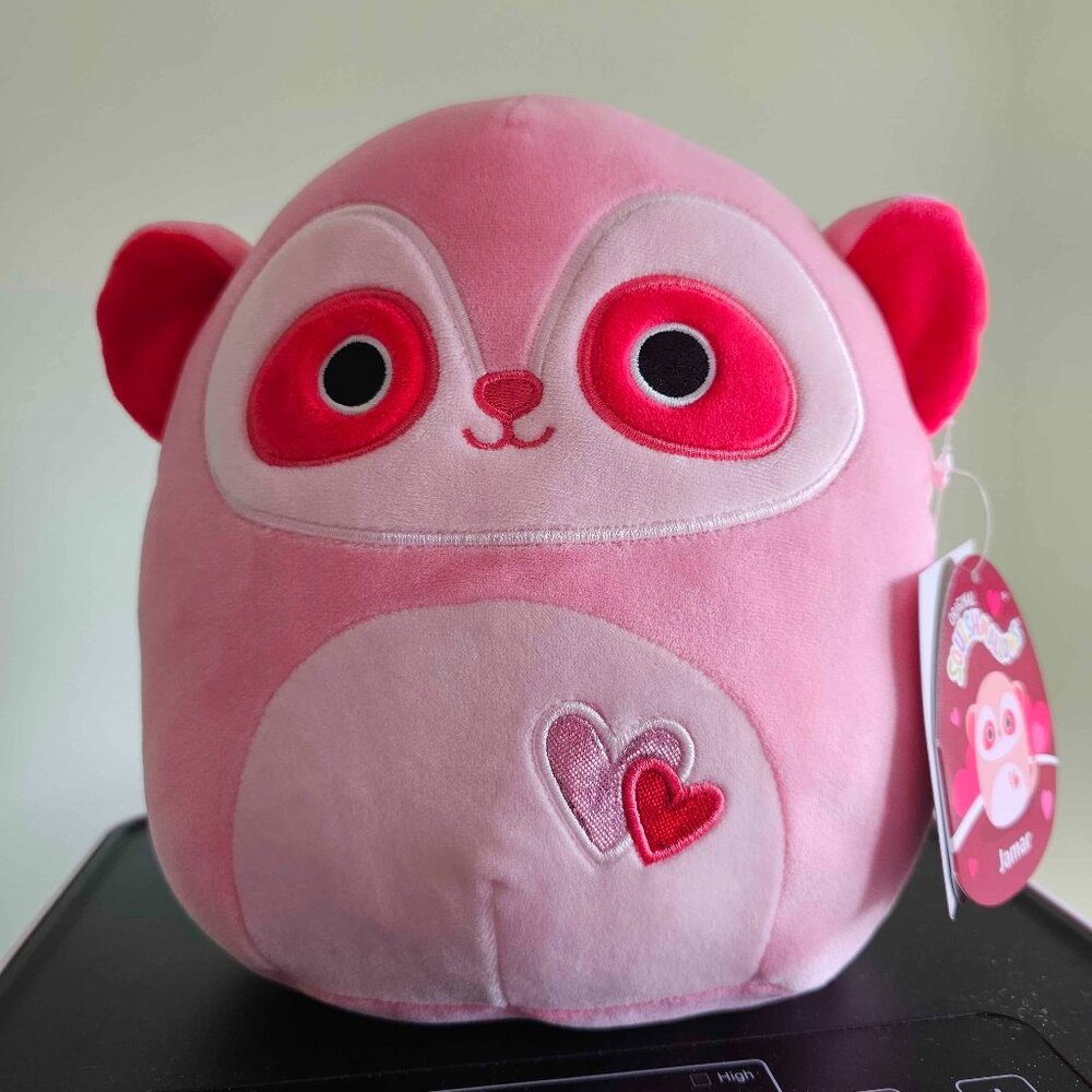 NWT 8" Jamar the pink meerkat Squishmallow